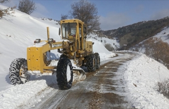 Hakkari’de Kar Yağışı Nedeniyle 220 Yerleşim Yerinin Yolu Kapandı