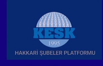 KESK Hakkari’den Gazeteciler Günü Mesajı