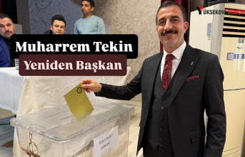 Muharrem Tekin Yeniden Başkan