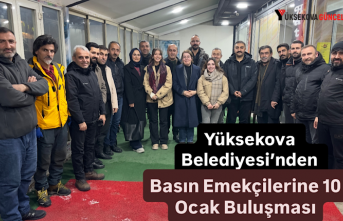 Yüksekova Belediyesi’nden Basın Emekçilerine...