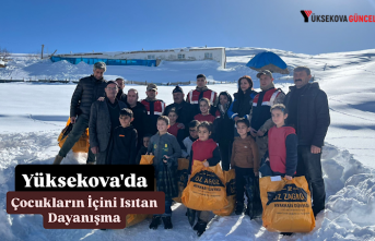 Yüksekova'da Çocukların İçini Isıtan Dayanışma