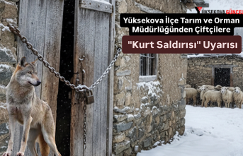 Yüksekova İlçe Tarım ve Orman Müdürlüğünden...