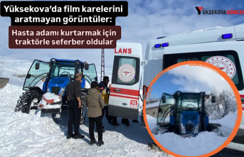 Yüksekova’da film karelerini aratmayan görüntüler:...
