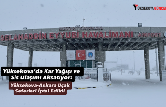 Yüksekova’da Kar Yağışı ve Sis Ulaşımı Aksatıyor:...