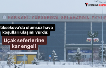 Yüksekova’da olumsuz hava koşulları ulaşımı...