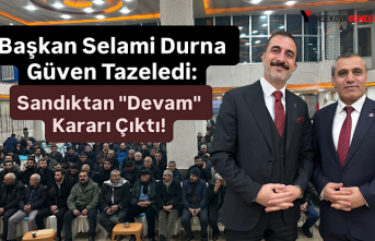 Yüksekova’da Selami Durna Güven Tazeledi: Sandıktan...