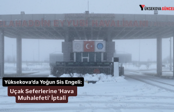 Yüksekova’da Yoğun Sis Engeli: Uçak Seferlerine 'Hava Muhalefeti' İptali