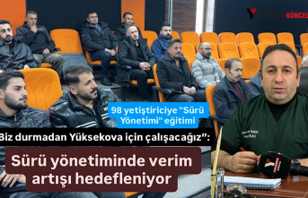 "Biz durmadan Yüksekova için çalışacağız":...