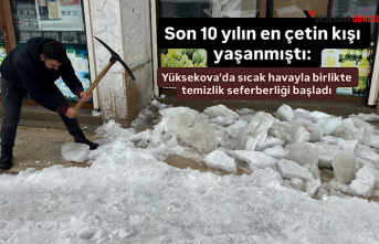 Son 10 yılın en çetin kışı yaşanmıştı: Yüksekova'da...