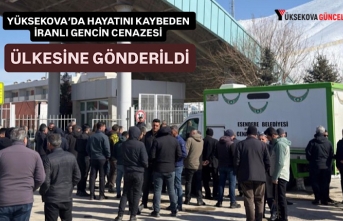 Yüksekova'da Hayatını Kaybeden İranlı Gencin...