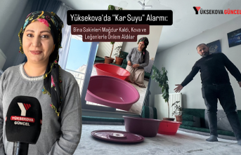 Yüksekova'da "Kar Suyu" Alarmı: Bina...