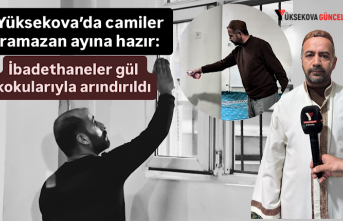 Yüksekova’da camiler ramazan ayına hazır: İbadethaneler...