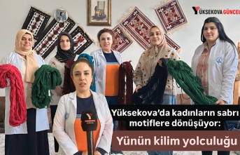 Yüksekova’da kadınların sabrı motiflere dönüşüyor:...