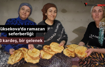 Yüksekova’da ramazan seferberliği: 3 kardeş,...