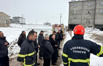 Yüksekova’da Sağanak Yağış Su Baskınlarına...