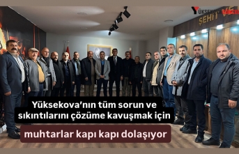 Yüksekova’nın tüm sorun ve sıkıntılarını...