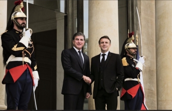 Macron'dan Kürtçe mesaj: Kürdistan Bölgesi’ne...
