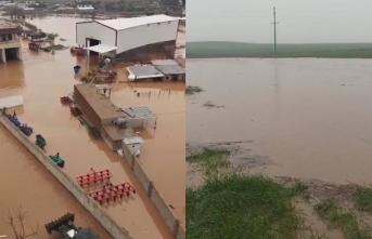 Mardin’de sağanak sele dönüştü: Köprü yıkıldı