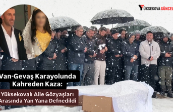 Van-Gevaş Karayolunda Kahreden Kaza: Yüksekovalı Aile Gözyaşları Arasında Yan Yana Defnedildi