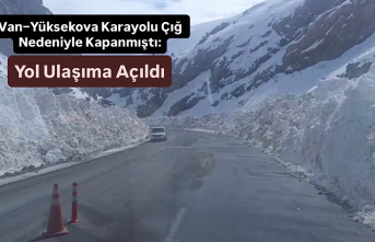 Van–Yüksekova Karayolu Çığ Nedeniyle Kapanmıştı: Yol Ulaşıma Açıldı
