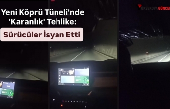 Yeni Köprü Tüneli'nde 'Karanlık'...