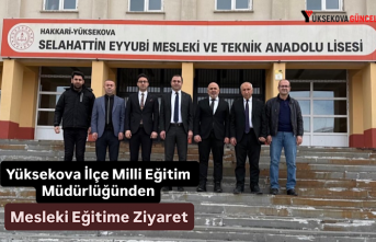 Yüksekova İlçe Milli Eğitim Müdürlüğünden...