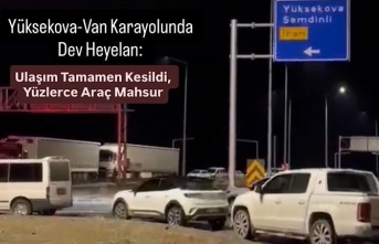 Yüksekova-Van Karayolunda Dev Heyelan: Ulaşım Tamamen...