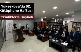 Yüksekova’da 62. Kütüphane Haftası Etkinliklerle...