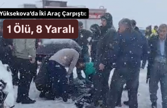 Yüksekova’da İki Araç Çarpıştı: 1 Ölü,...