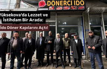 Yüksekova’da Lezzet ve İstihdam Bir Arada: İdo Döner Kapılarını Açtı!"