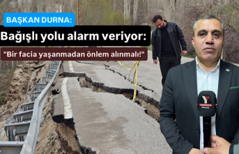 Bağışlı yolu alarm veriyor: "Bir facia yaşanmadan...