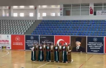 Halk oyunları Bölge Yarışmasında Çifte Derece