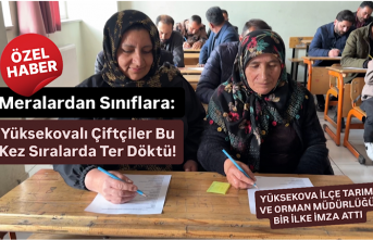 Meralardan Sınıflara: Yüksekovalı Çiftçiler...