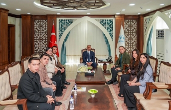 Rektör Prof. Dr. Musa Gençcelep ve HÜDET Üyelerinden...