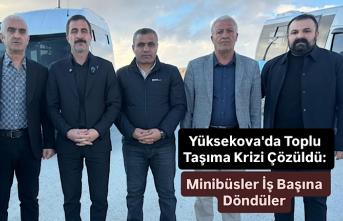 Yüksekova'da Toplu Taşıma Krizi Çözüldü:...