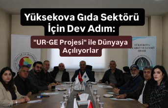 Yüksekova Gıda Sektörü İçin Dev Adım: "UR-GE Projesi" ile Dünyaya Açılıyorlar