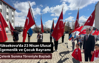 Yüksekova’da 23 Nisan Ulusal Egemenlik ve Çocuk...