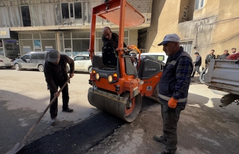 Yüksekova’da Doğalgaz çalışmaları esnasında...