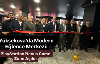 Yüksekova’da Modern Eğlence Merkezi: PlayStation...