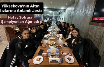 Yüksekova’nın Altın Kızlarına Anlamlı Jest:...