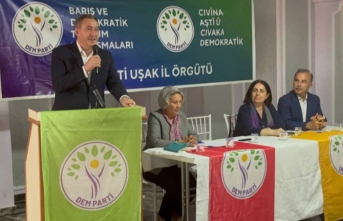 Bakırhan Uşak’taydı: Yıllardır bizi birbirimize...