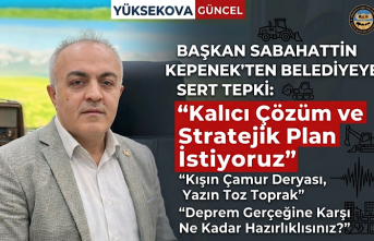 Başkan Kepenek'ten belediyeye net çağrı: "Kalıcı çözüm ve stratejik plan istiyoruz"