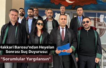 Hakkari Barosu’ndan Heyelan Sonrası Suç Duyurusu: "Sorumlular Yargılansın"