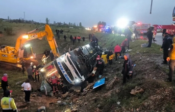 Malatya’da yolcu otobüsü devrildi: 4 kişi hayatını kaybetti, 15 kişi yaralandı