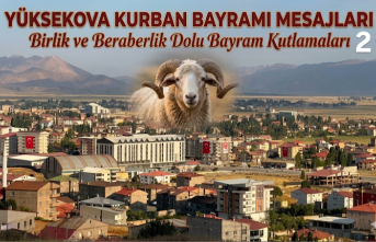 Yüksekova 2026 Kurban Bayramı Mesajları - 2