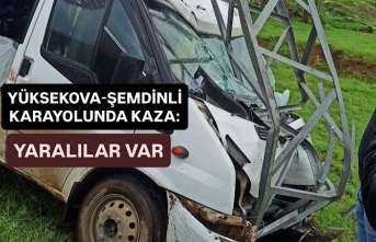 Yüksekova-Şemdinli Karayolunda Kaza: 2 Yaralı