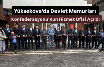 Yüksekova’da Devlet Memurları Konfederasyonu’nun...