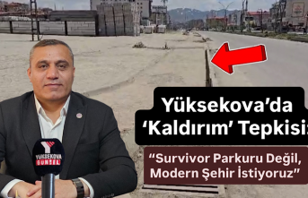 Yüksekova’da ‘Kaldırım’ Tepkisi: “Survivor...