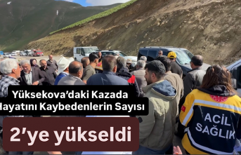 Yüksekova’daki Kazada Hayatını Kaybedenlerin...