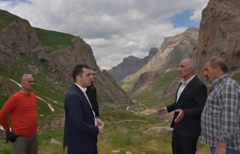 Cilo-Sat Dağları Milli Parkı Yolunda Genişletme...